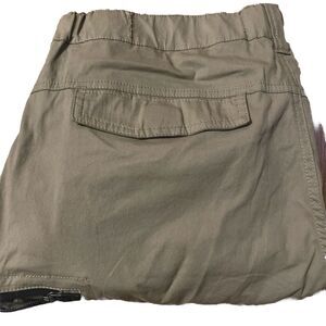 BC‎ Clothing Convertible Pants Mens XLx32 Beige Cargo Belted